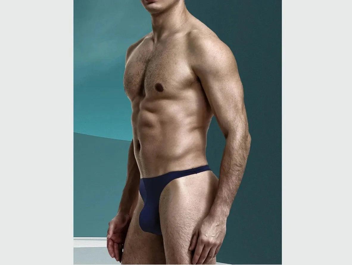 Gay Thongs | Ultra-Thin Ice Silk Underwear Thongs