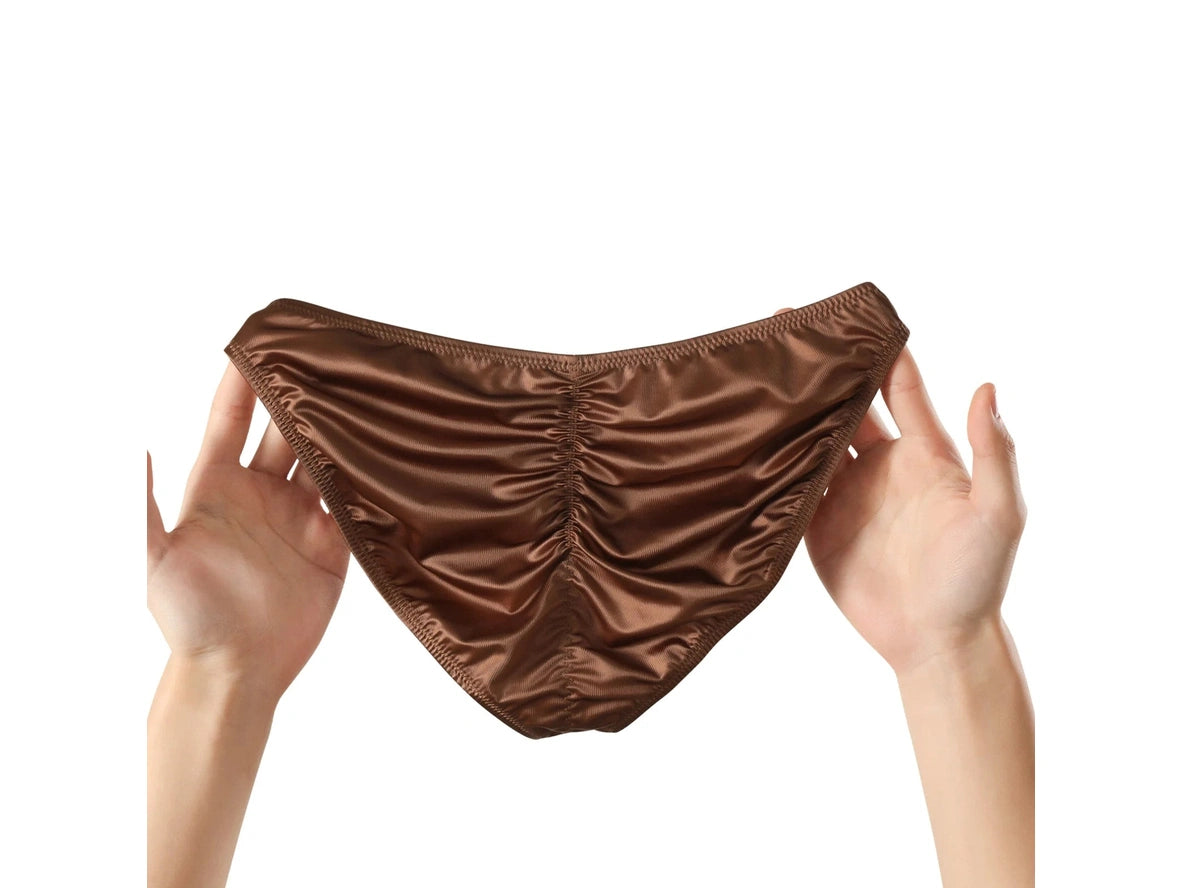 Glimmer Pro — Butt-Lifting Silk-Satin Gay Briefs