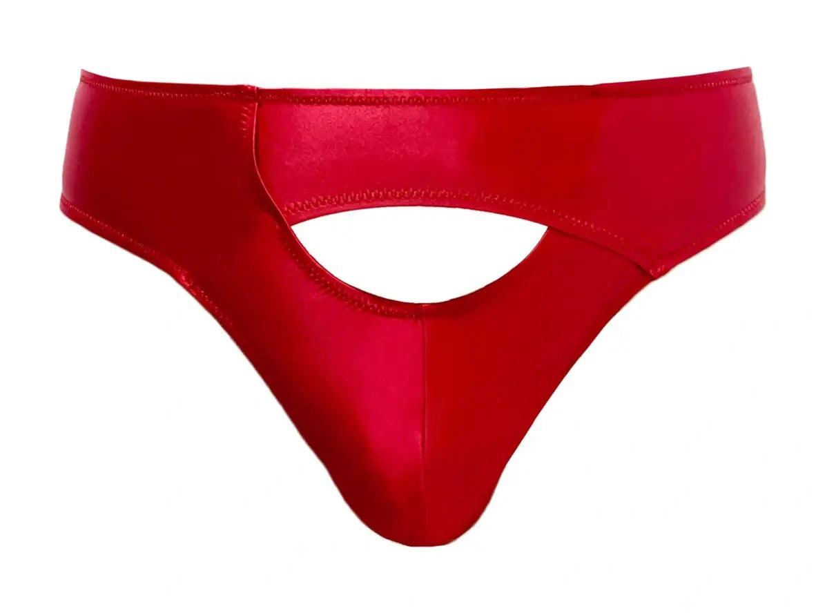 Gloss Heat – Open Crotch Gay Sport Swim Thong