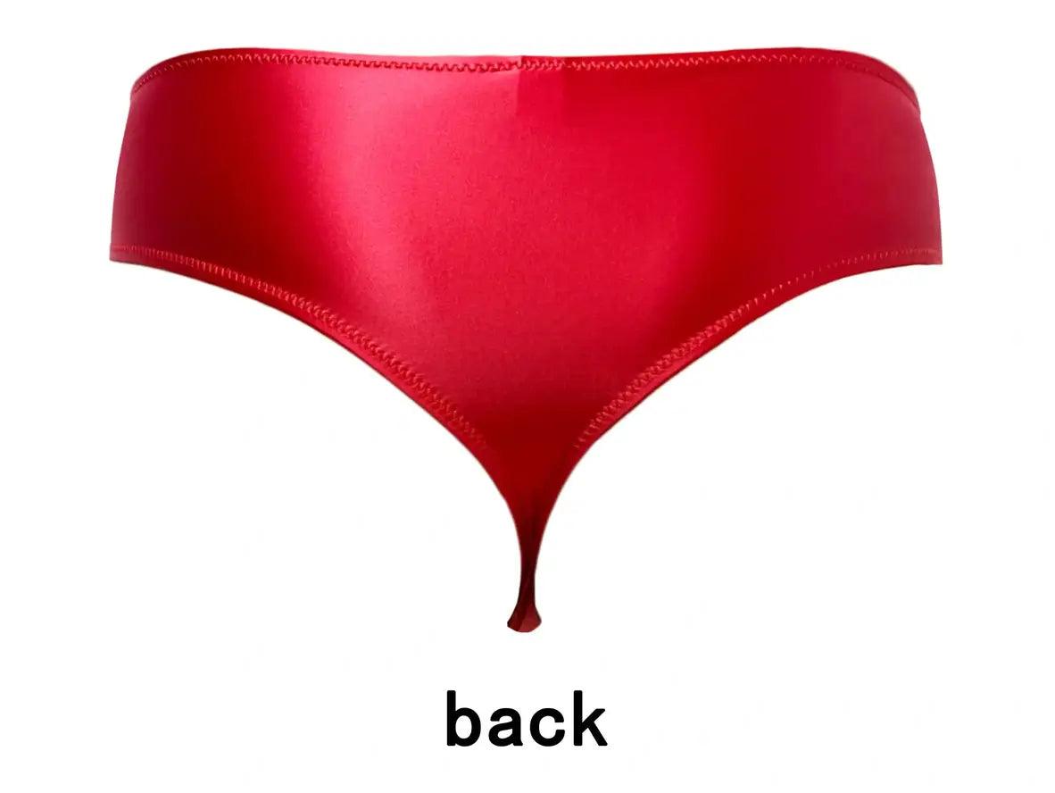 Gloss Heat – Open Crotch Gay Sport Swim Thong