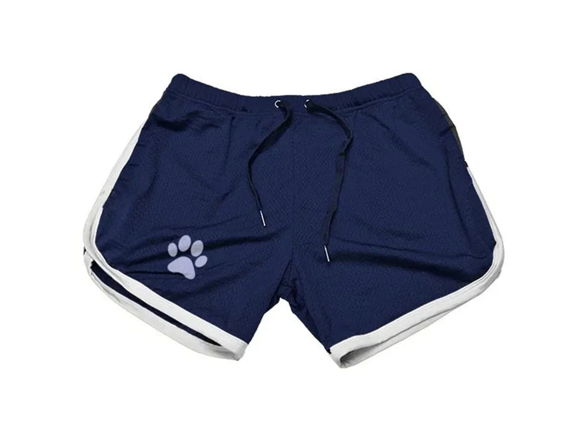 Grid Motion – Athletic Gay Gym Shorts