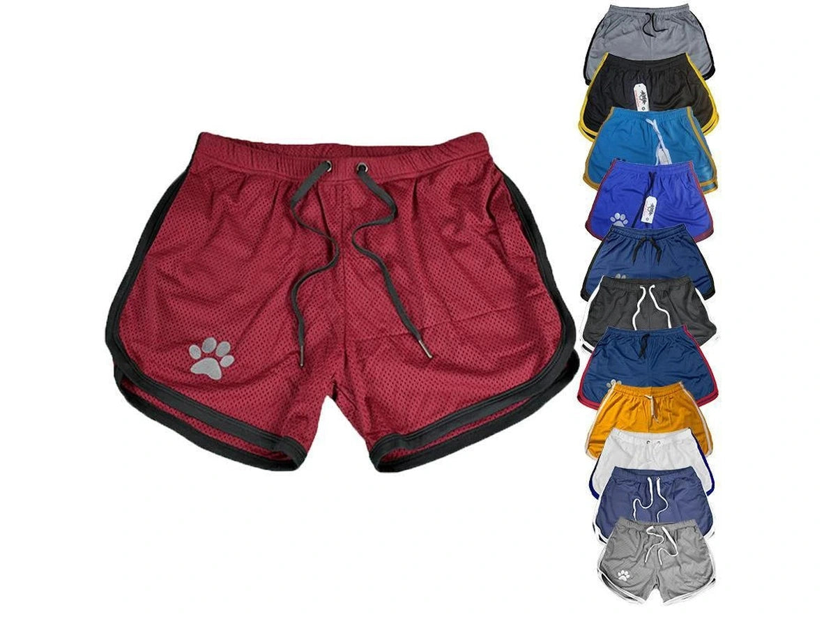 Grid Motion – Athletic Gay Gym Shorts