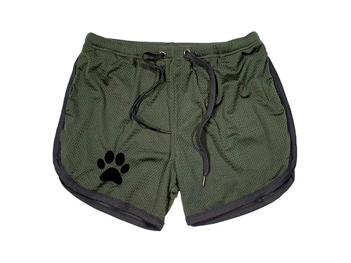 Grid Motion – Athletic Gay Gym Shorts