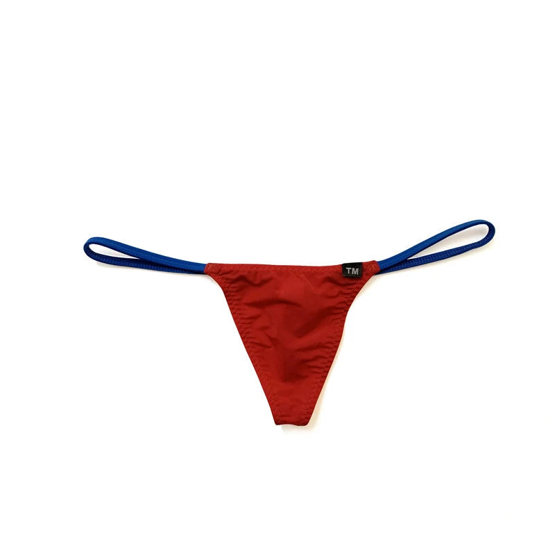 Ice Slash — Seamless Silk Patchwork G-Strings