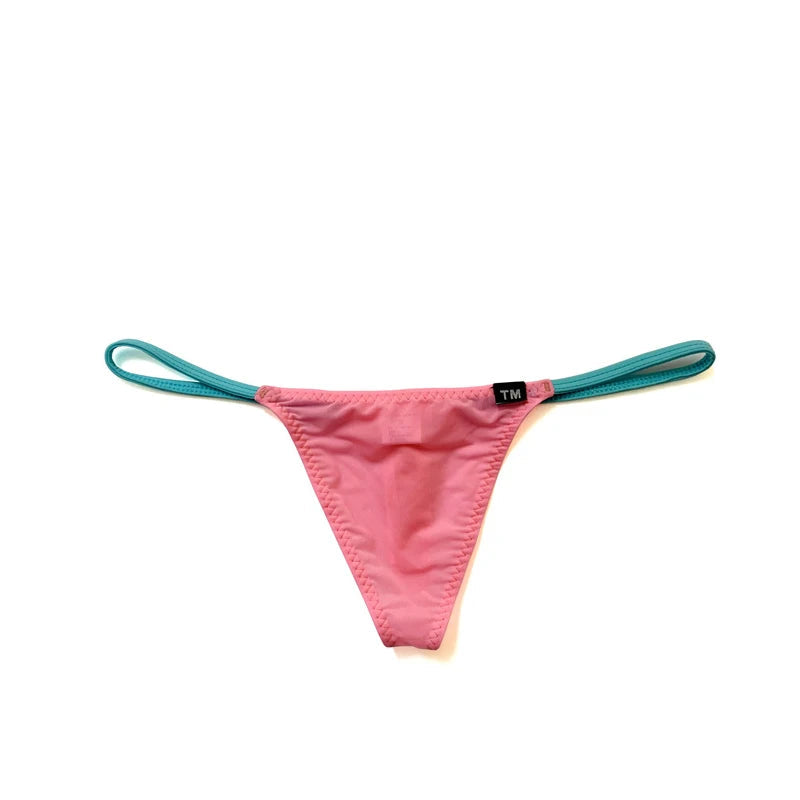 Ice Slash — Seamless Silk Patchwork G-Strings