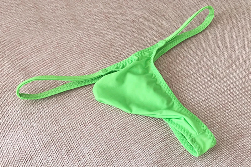 Chroma Hyper-Sheer — Ultra-Low Bulge Pouch Gay Thongs