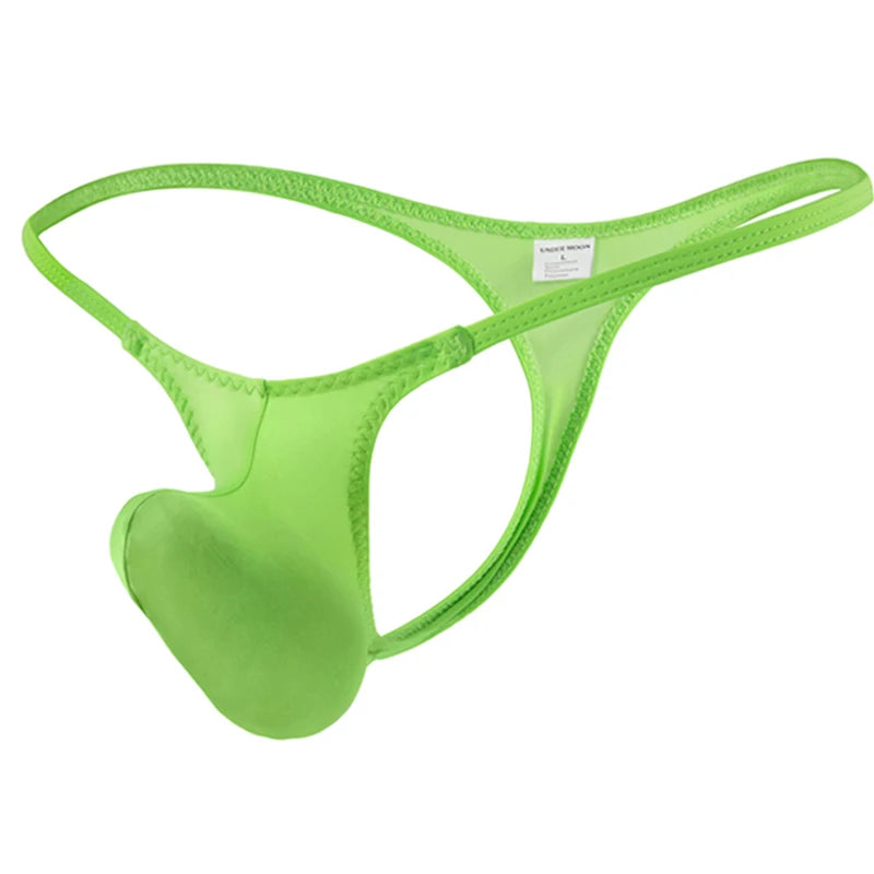 Chroma Hyper-Sheer — Ultra-Low Bulge Pouch Gay Thongs
