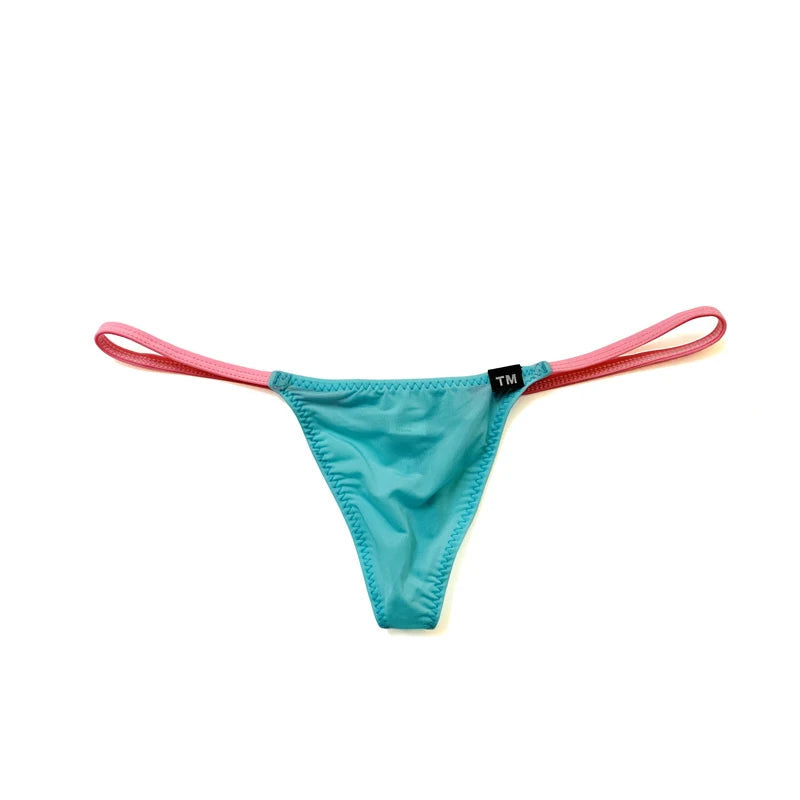 Ice Slash — Seamless Silk Patchwork G-Strings