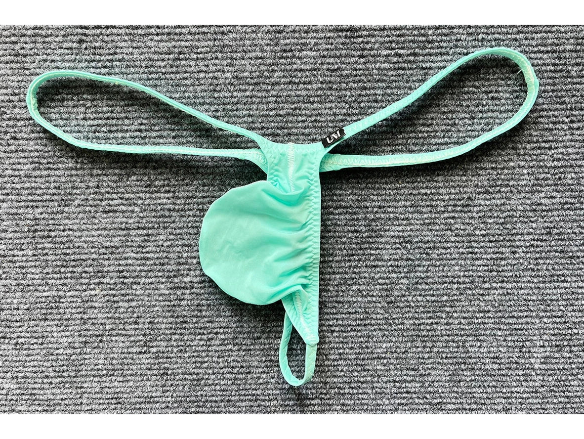 Hyper-Stretch — Ultra-Low Sculpted Bulge Pouch Gay G-Strings