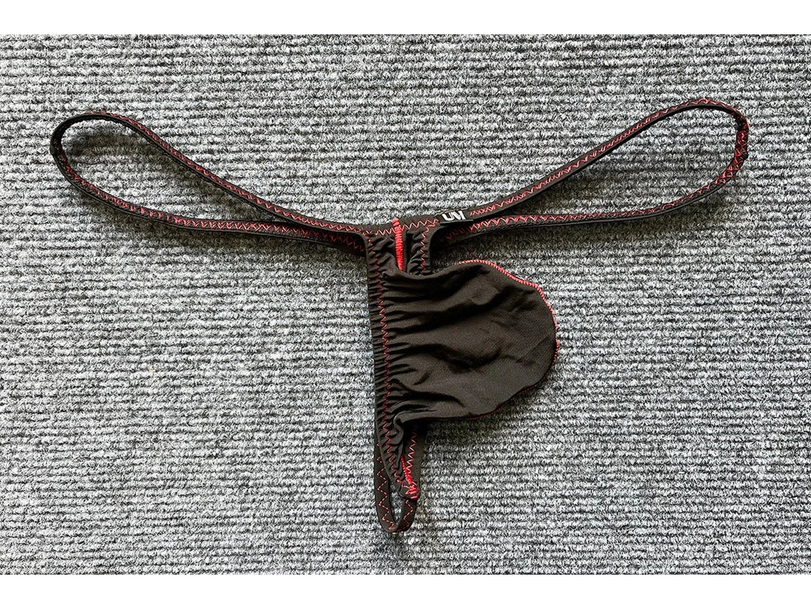 Hyper-Stretch — Ultra-Low Sculpted Bulge Pouch Gay G-Strings