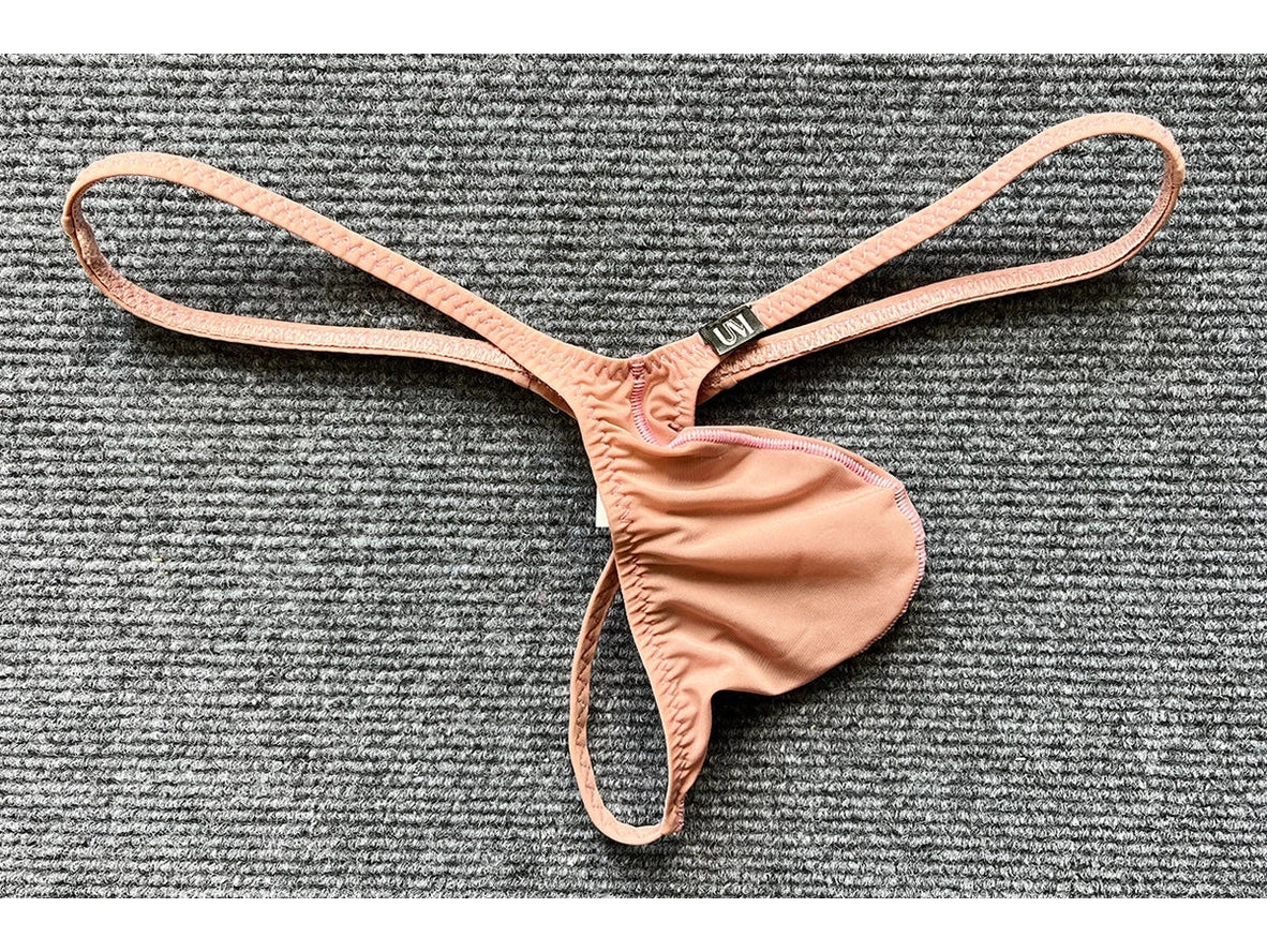 Hyper-Stretch — Ultra-Low Sculpted Bulge Pouch Gay G-Strings