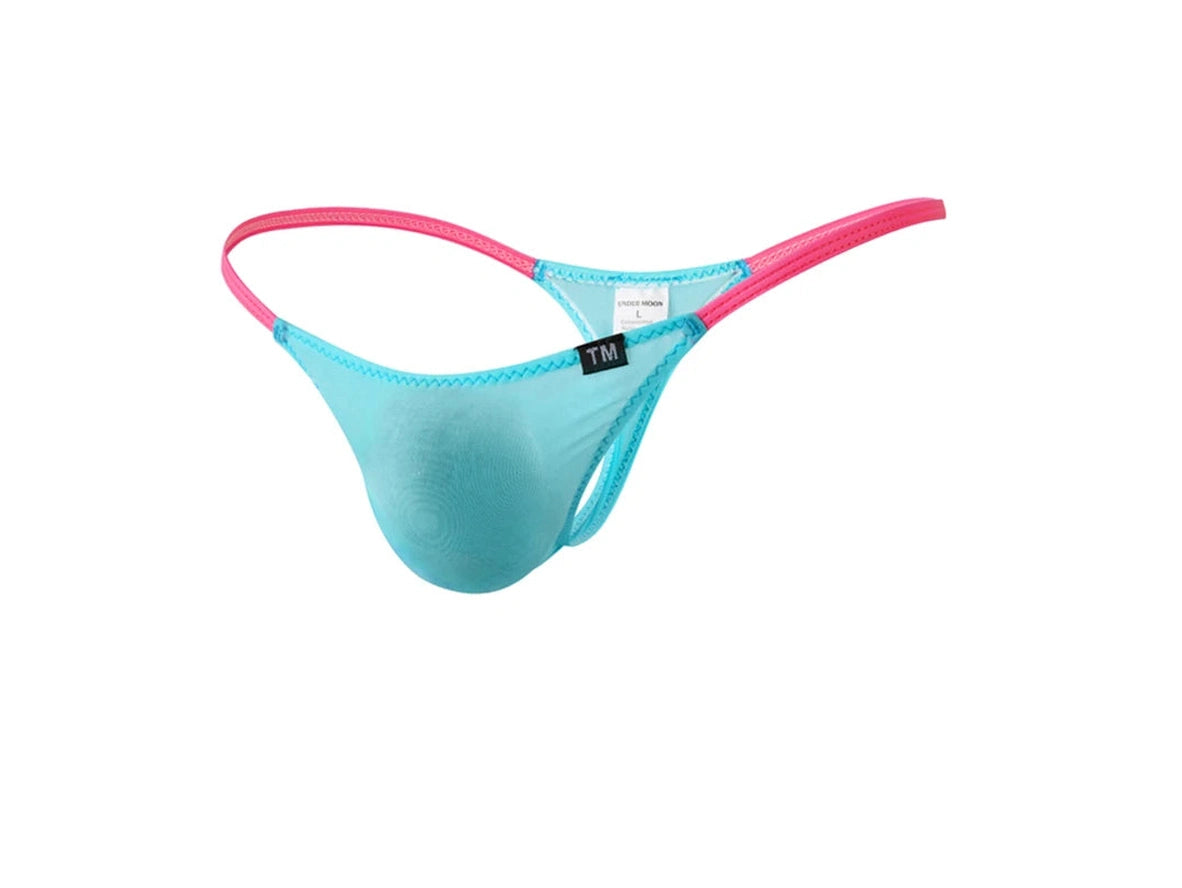 Ice Slash — Seamless Silk Patchwork G-Strings