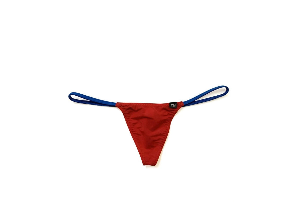 Ice Slash — Seamless Silk Patchwork G-Strings