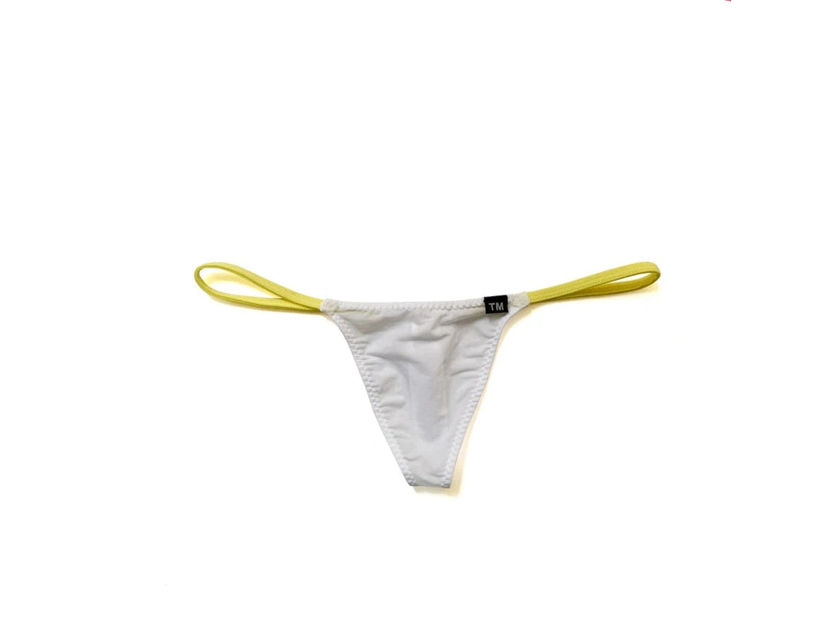 Ice Slash — Seamless Silk Patchwork G-Strings