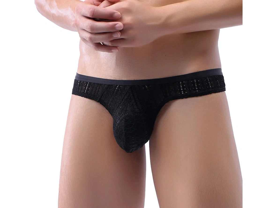 Lace Fever - Stretch Mesh Gay Thong