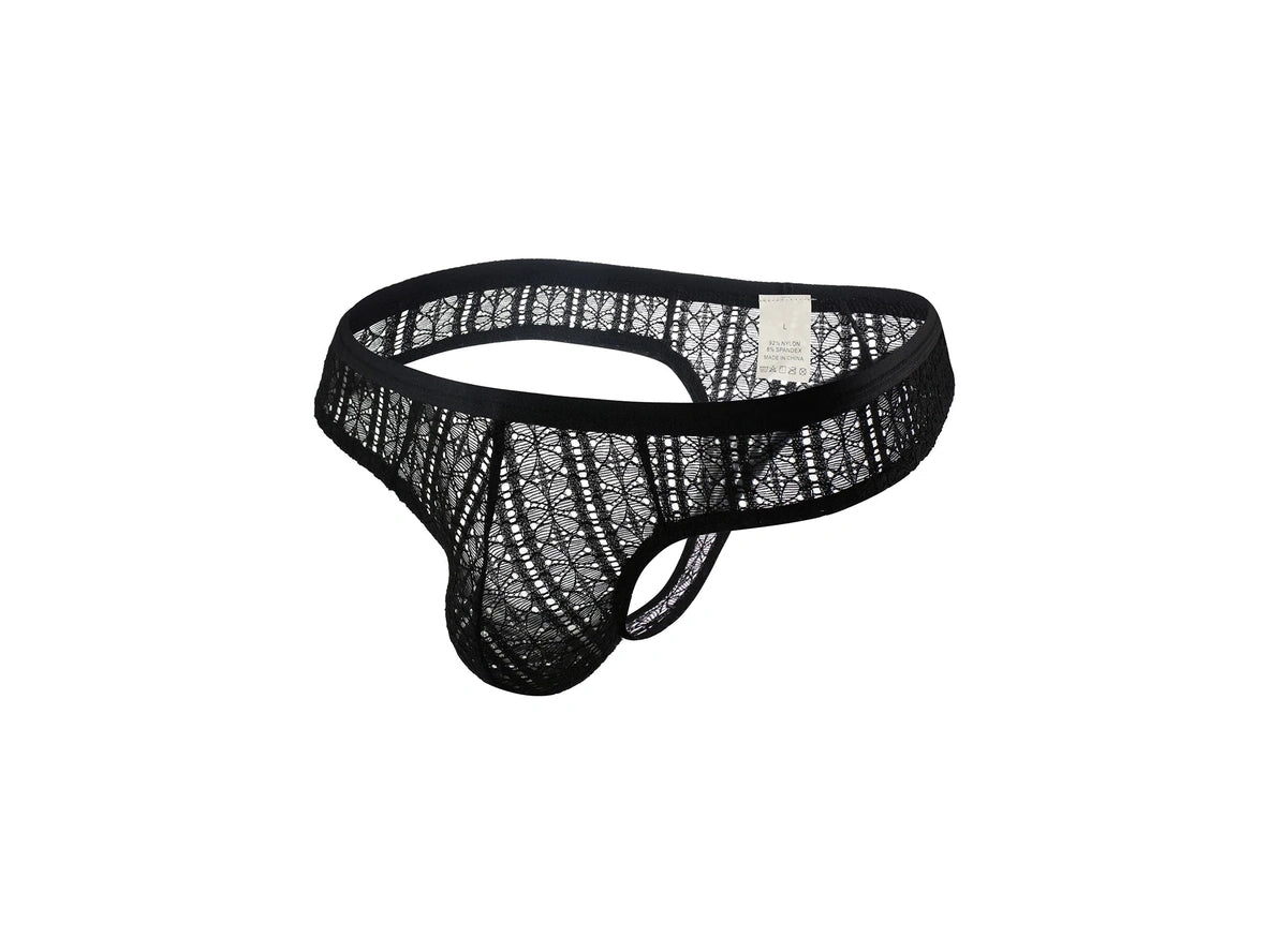 Lace Fever - Stretch Mesh Gay Thong