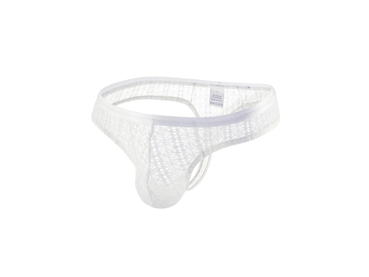 Lace Fever - Stretch Mesh Gay Thong