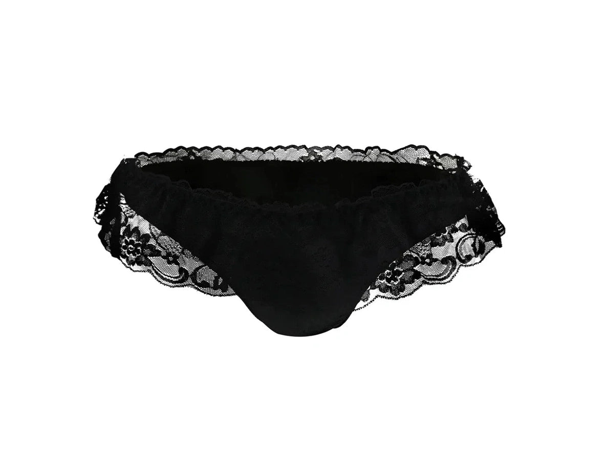 Lace Ruffle – Cheeky Fit Gay Briefs