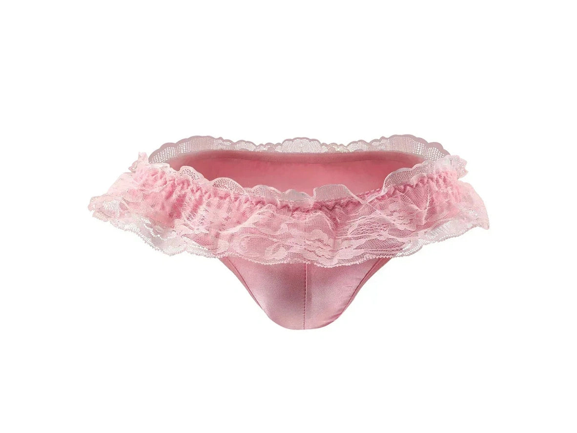 Lace Ruffle – Cheeky Fit Gay Briefs