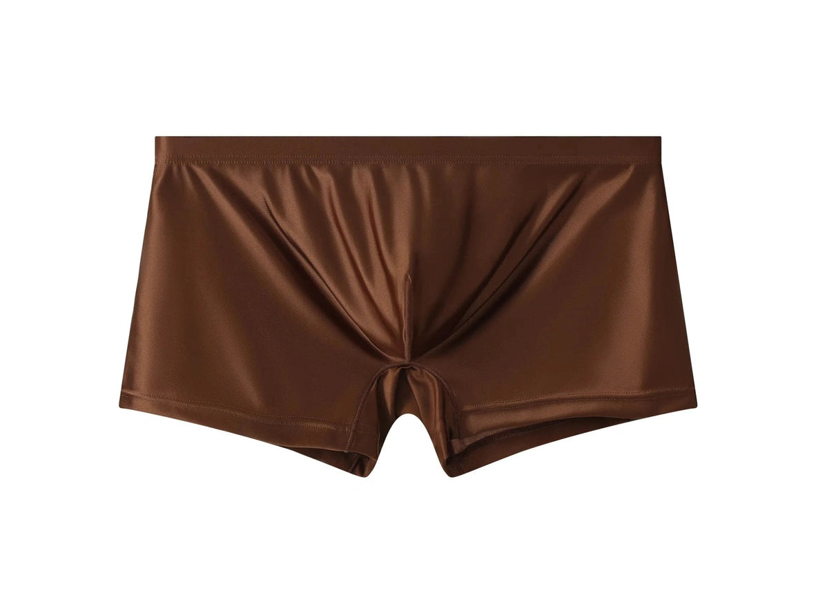 Liquid Chill — Seamless Satin Gay Boxer Briefs