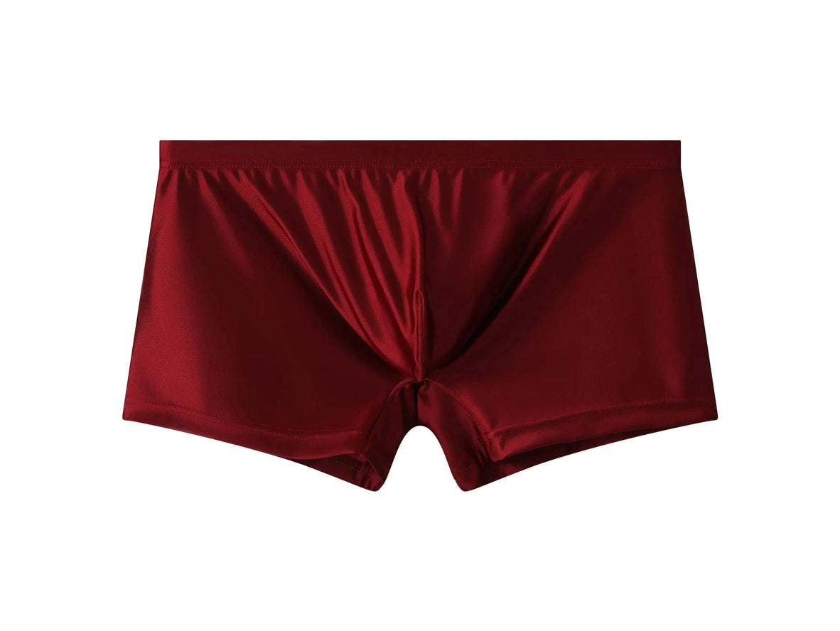 Liquid Chill — Seamless Satin Gay Boxer Briefs