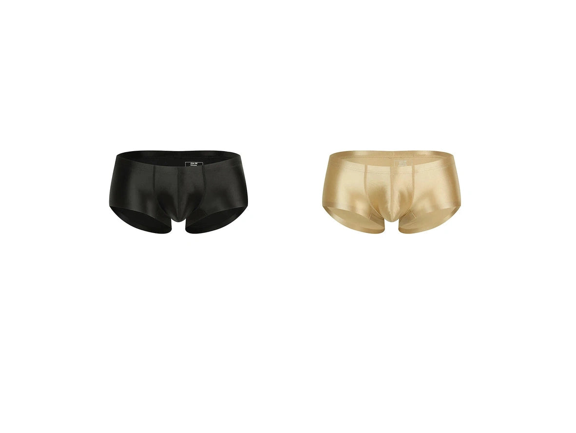 Liquid Luster — Silk-Smooth Gay Boxer Briefs