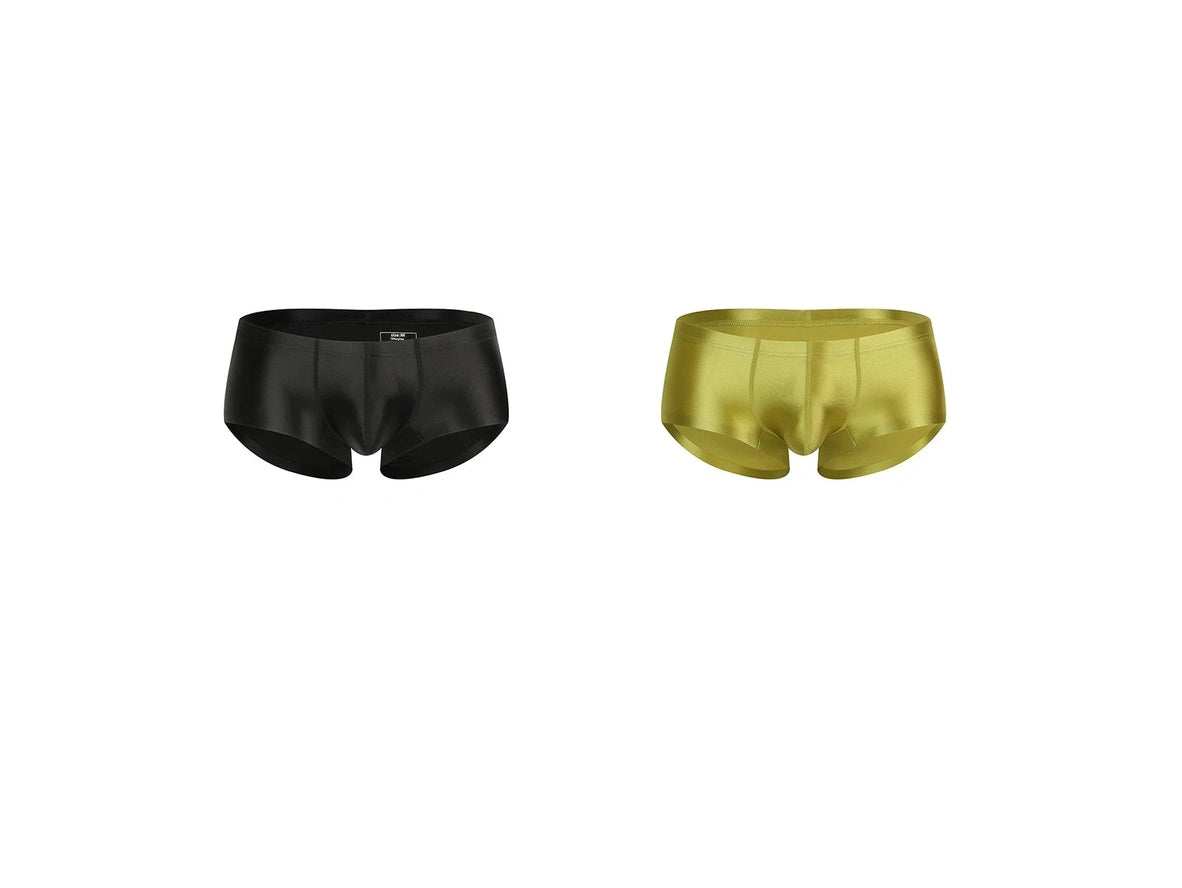 Liquid Luster — Silk-Smooth Gay Boxer Briefs