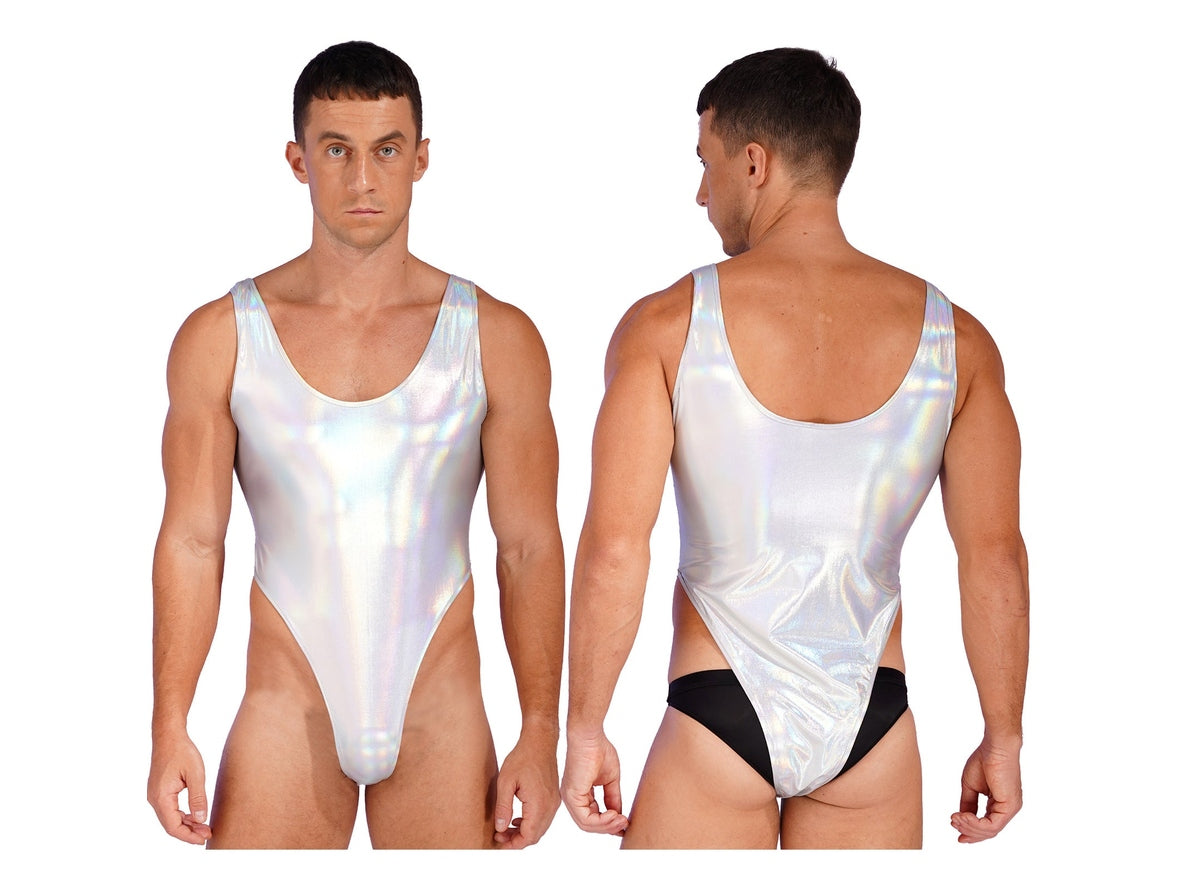 Liquid Shine – Gay Swim Bodysuit