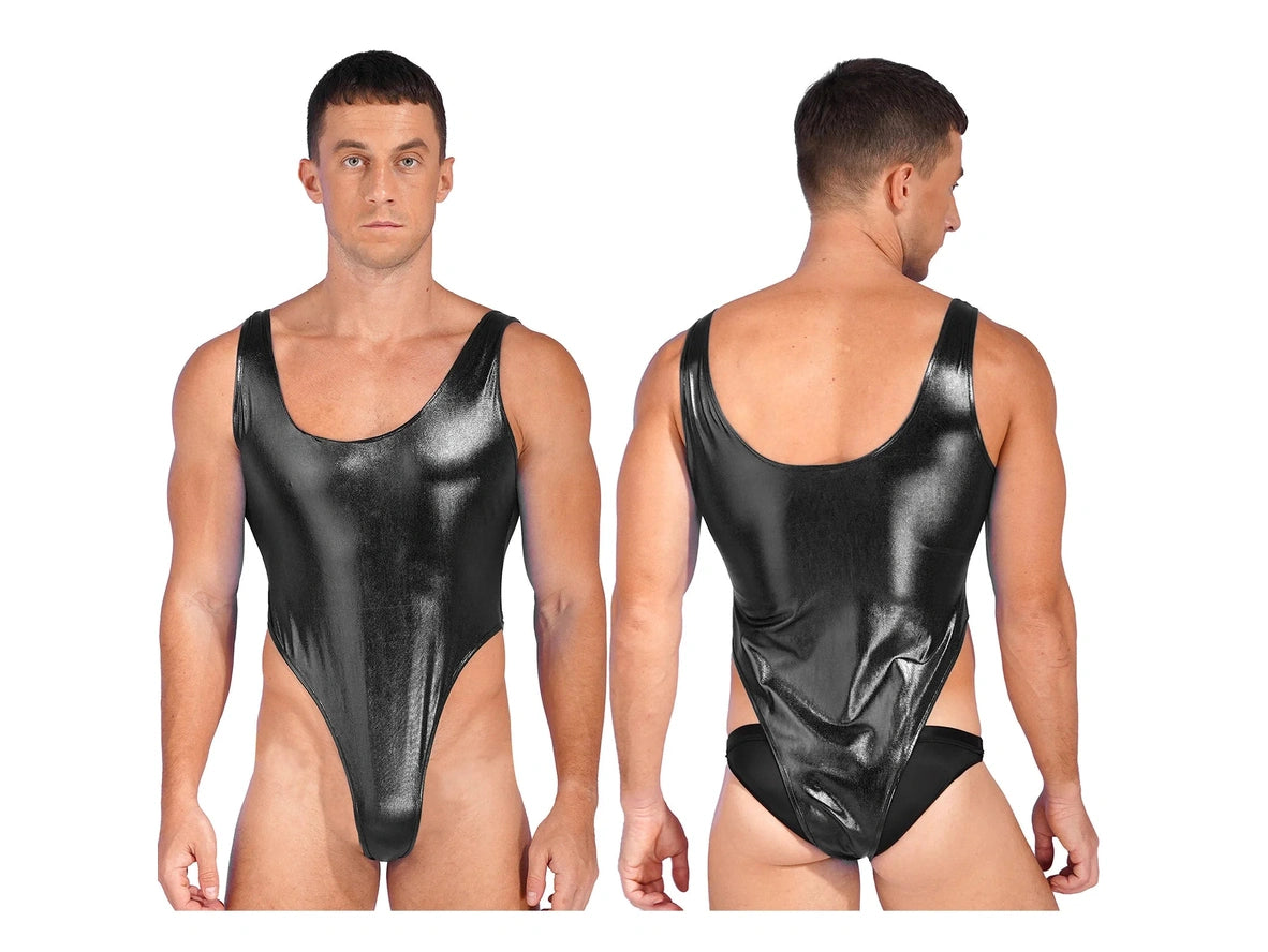 Liquid Shine – Gay Swim Bodysuit
