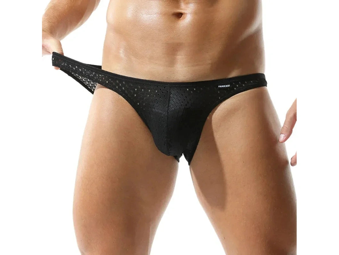 Locker Room Mesh – Athletic Fit Gay Briefs