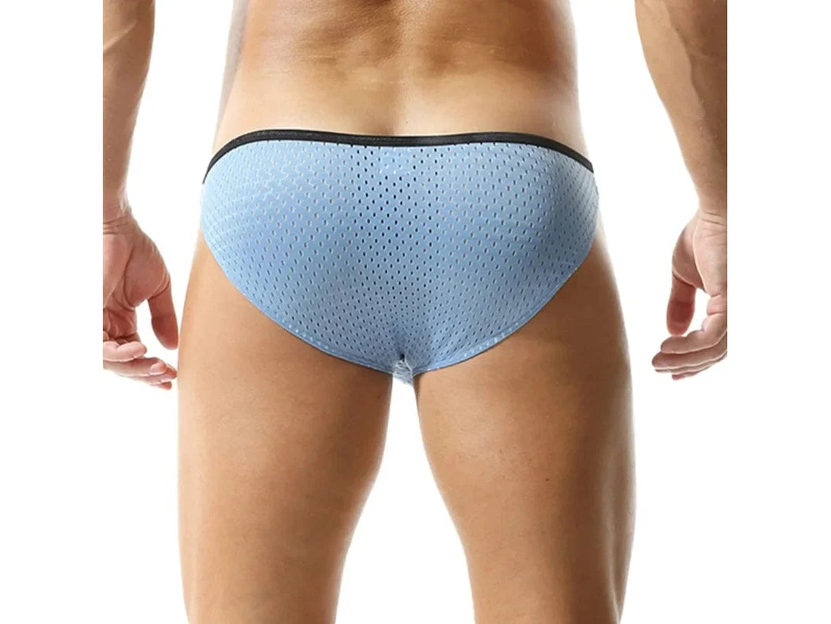 Locker Room Mesh – Athletic Fit Gay Briefs