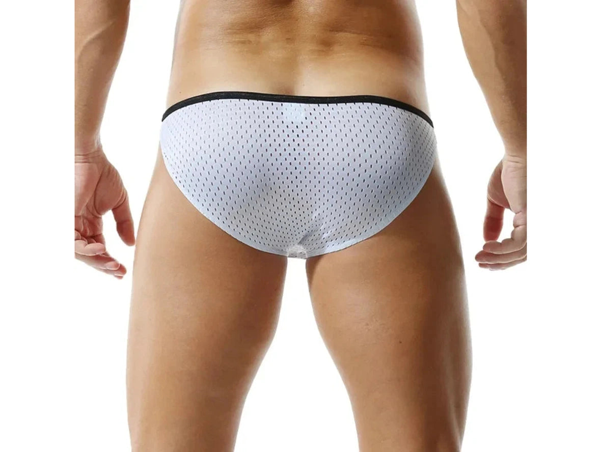 Locker Room Mesh – Athletic Fit Gay Briefs