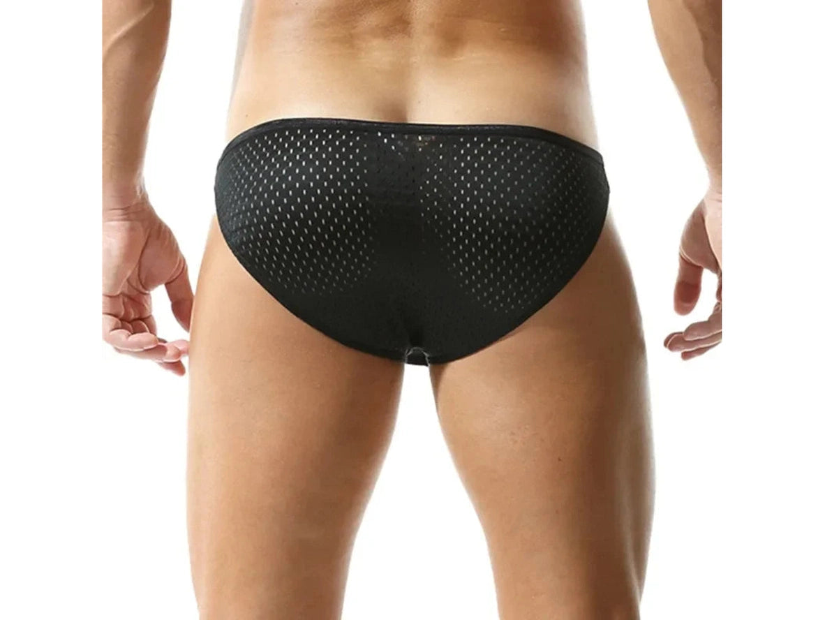 Locker Room Mesh – Athletic Fit Gay Briefs