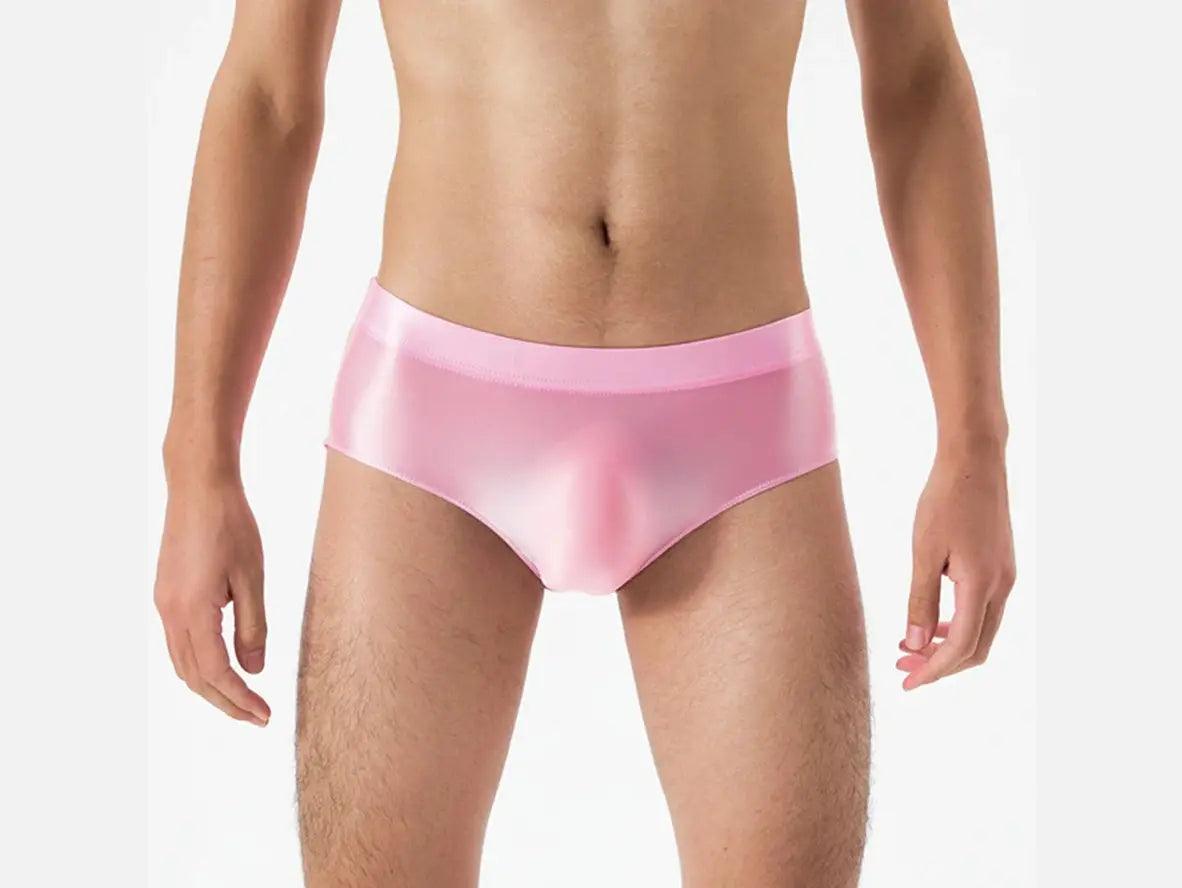 Lustre Rise – Shiny Smooth Gay Briefs