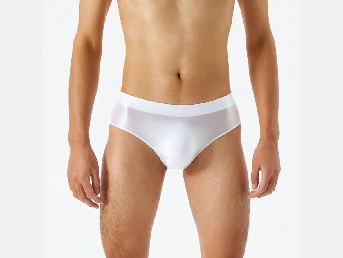 Lustre Rise – Shiny Smooth Gay Briefs