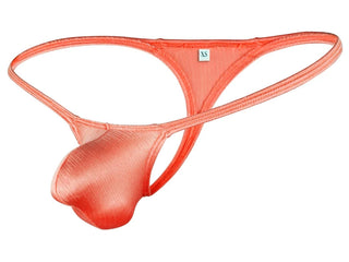 Max Contour - Shaping Pouch Gay Thong - Orange / XS Waist 25-27"