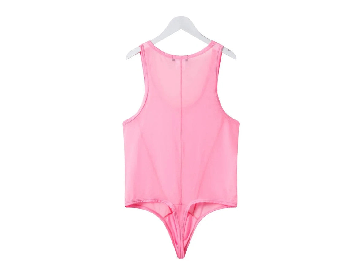 Mesh-Flex — JOCKMAIL See-Through Sheer Mesh Gay Bodysuit