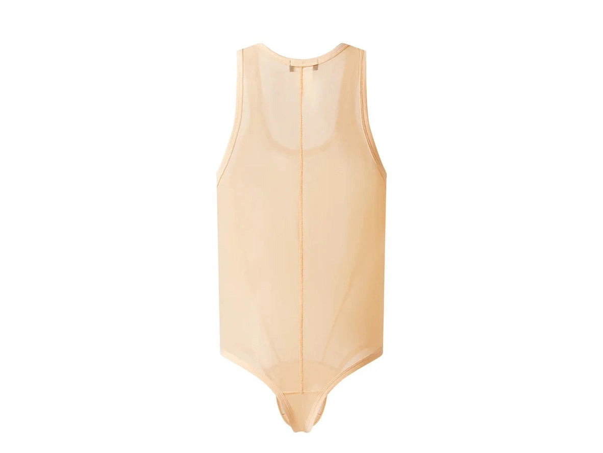 Mesh-Flex — JOCKMAIL See-Through Sheer Mesh Gay Bodysuit