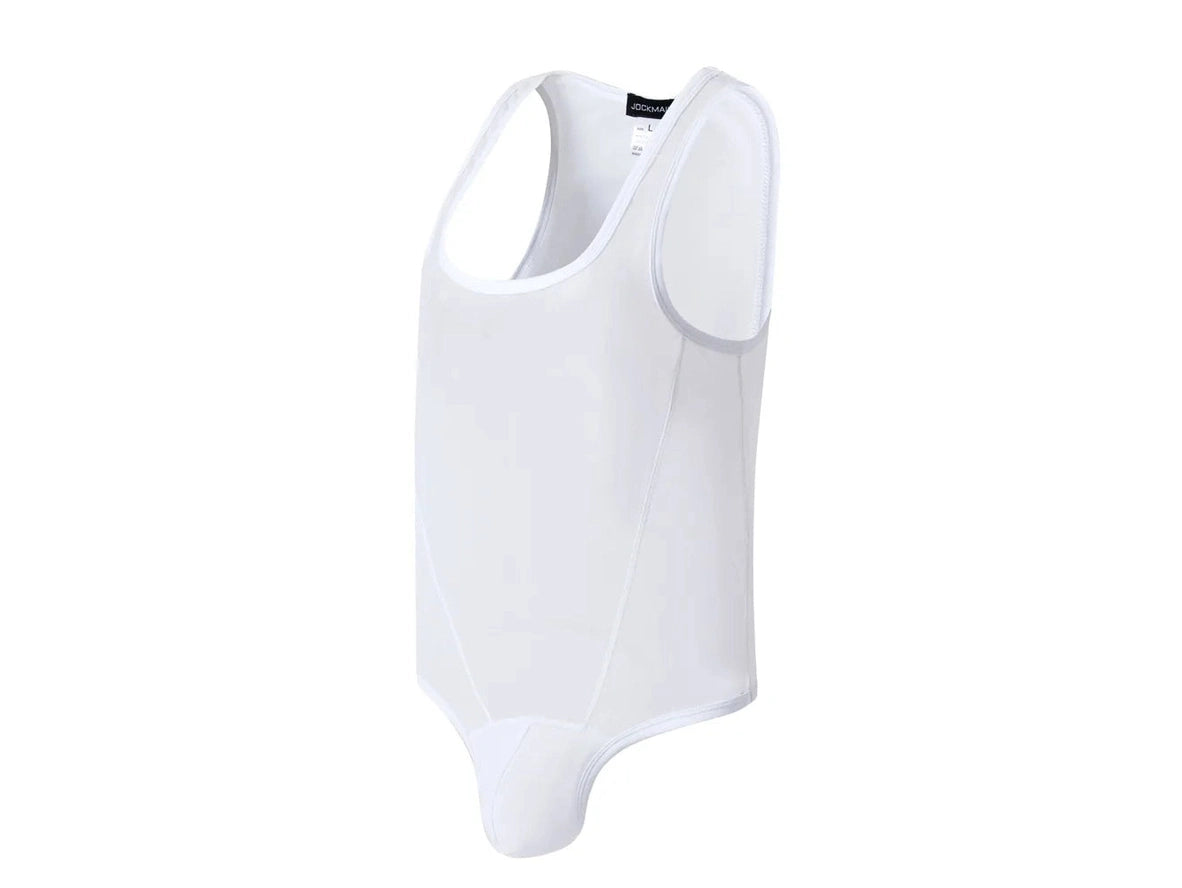 Mesh-Flex — JOCKMAIL See-Through Sheer Mesh Gay Bodysuit