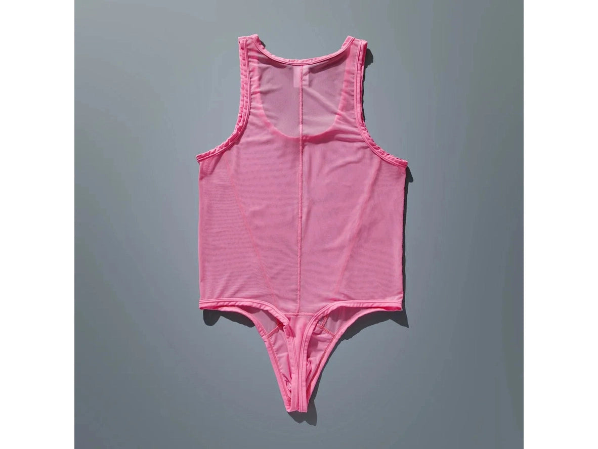 Mesh-Flex — JOCKMAIL See-Through Sheer Mesh Gay Bodysuit