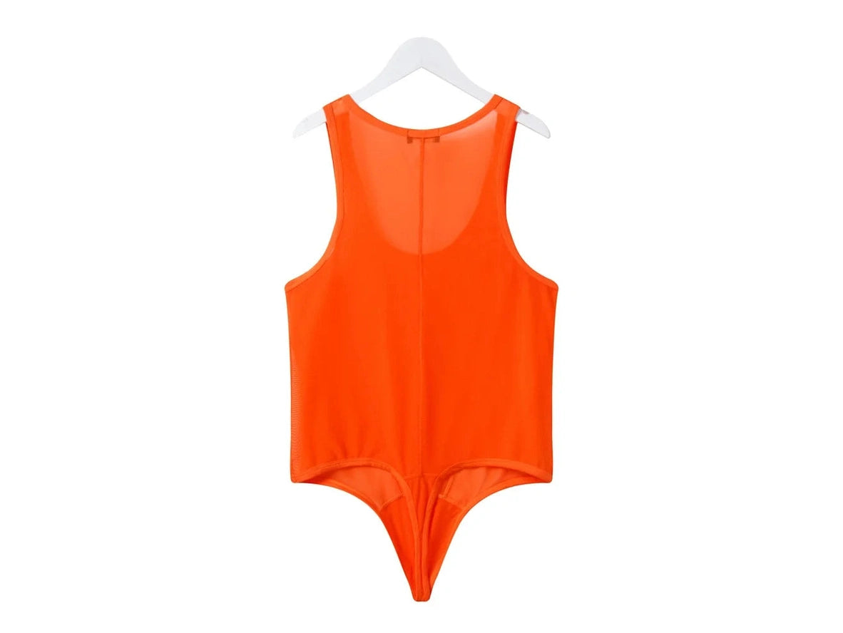 Mesh-Flex — JOCKMAIL See-Through Sheer Mesh Gay Bodysuit