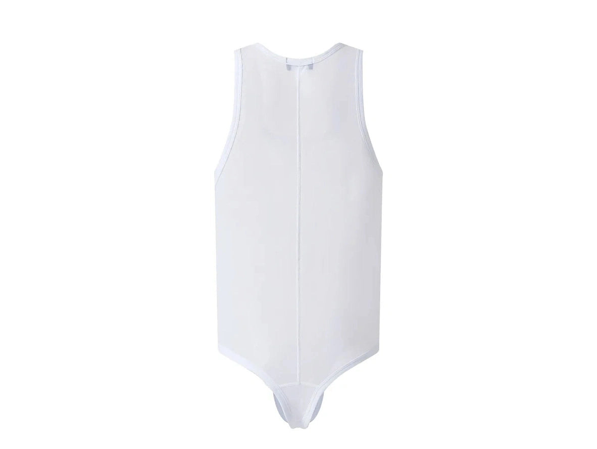 Mesh-Flex — JOCKMAIL See-Through Sheer Mesh Gay Bodysuit