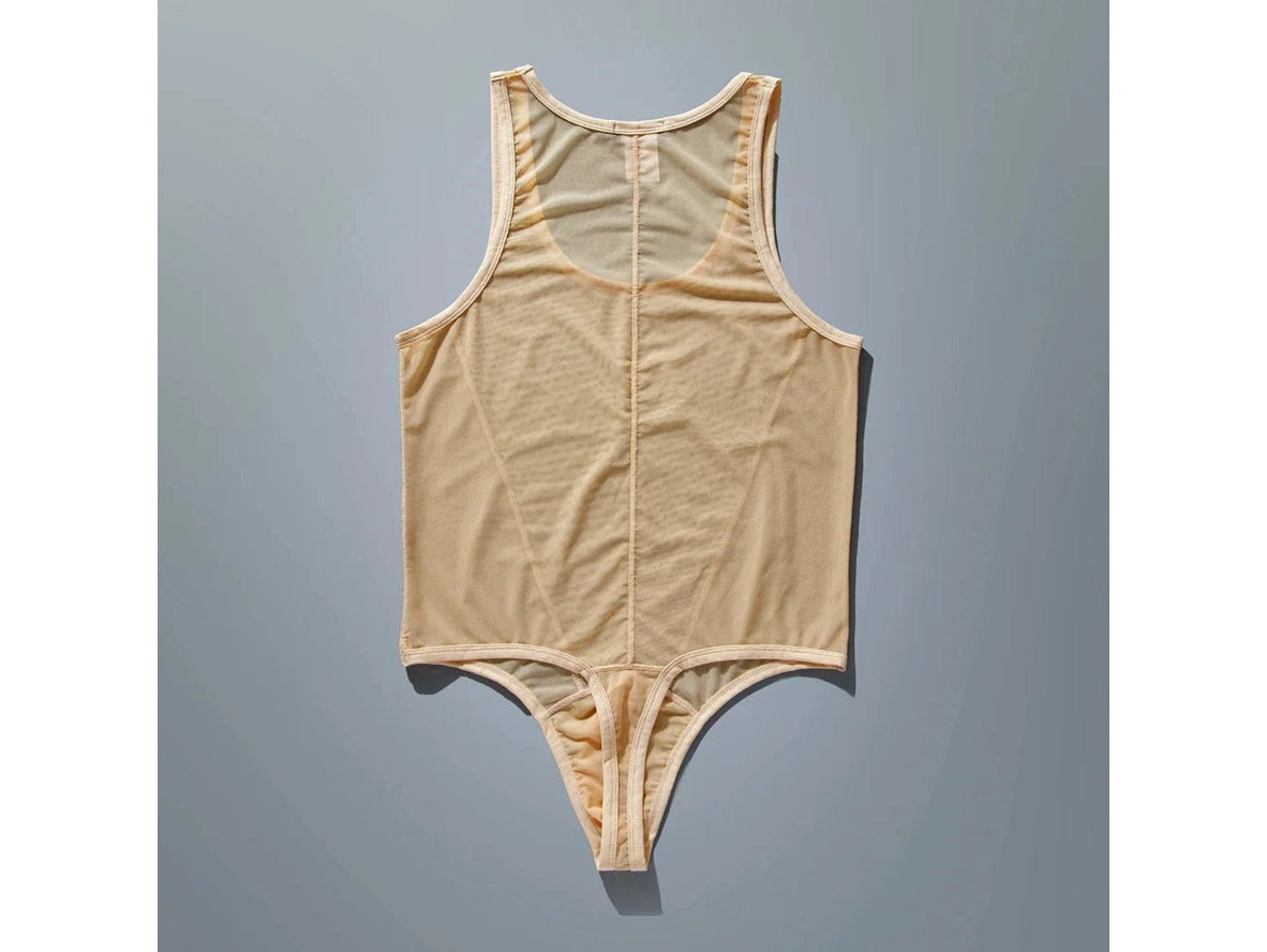 Mesh-Flex — JOCKMAIL See-Through Sheer Mesh Gay Bodysuit