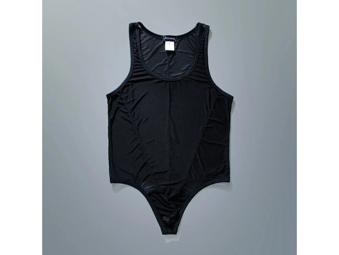 Mesh-Flex — JOCKMAIL See-Through Sheer Mesh Gay Bodysuit