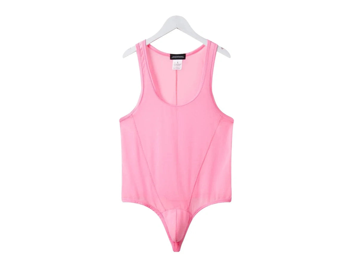 Mesh-Flex — JOCKMAIL See-Through Sheer Mesh Gay Bodysuit