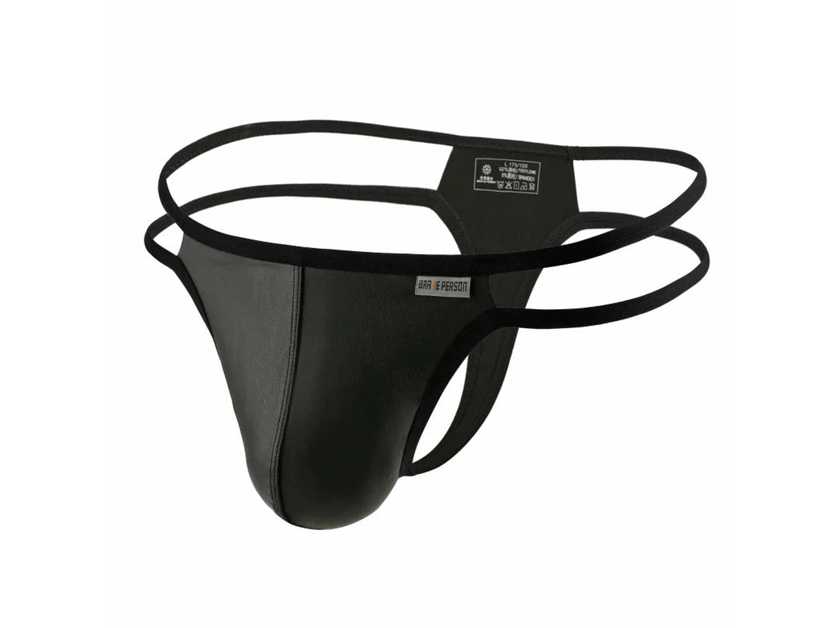 Midnight Edge – BRAVE PERSON Sleek Gay Thongs