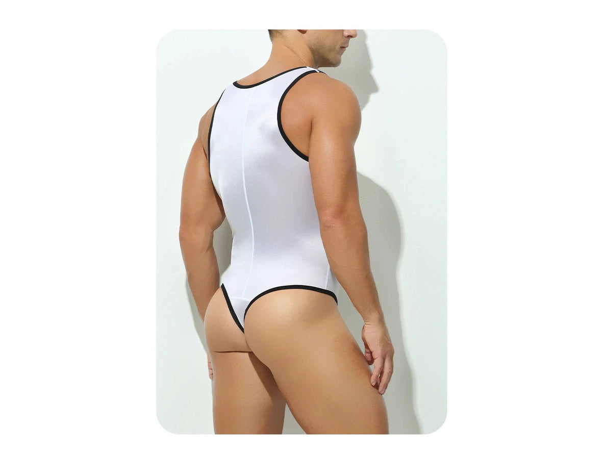 Motion Max - Gay Mesh Thong Bodysuit