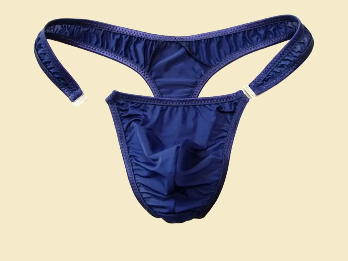 Ocean Heat – Microfiber Snap-On Gay Swim Thong
