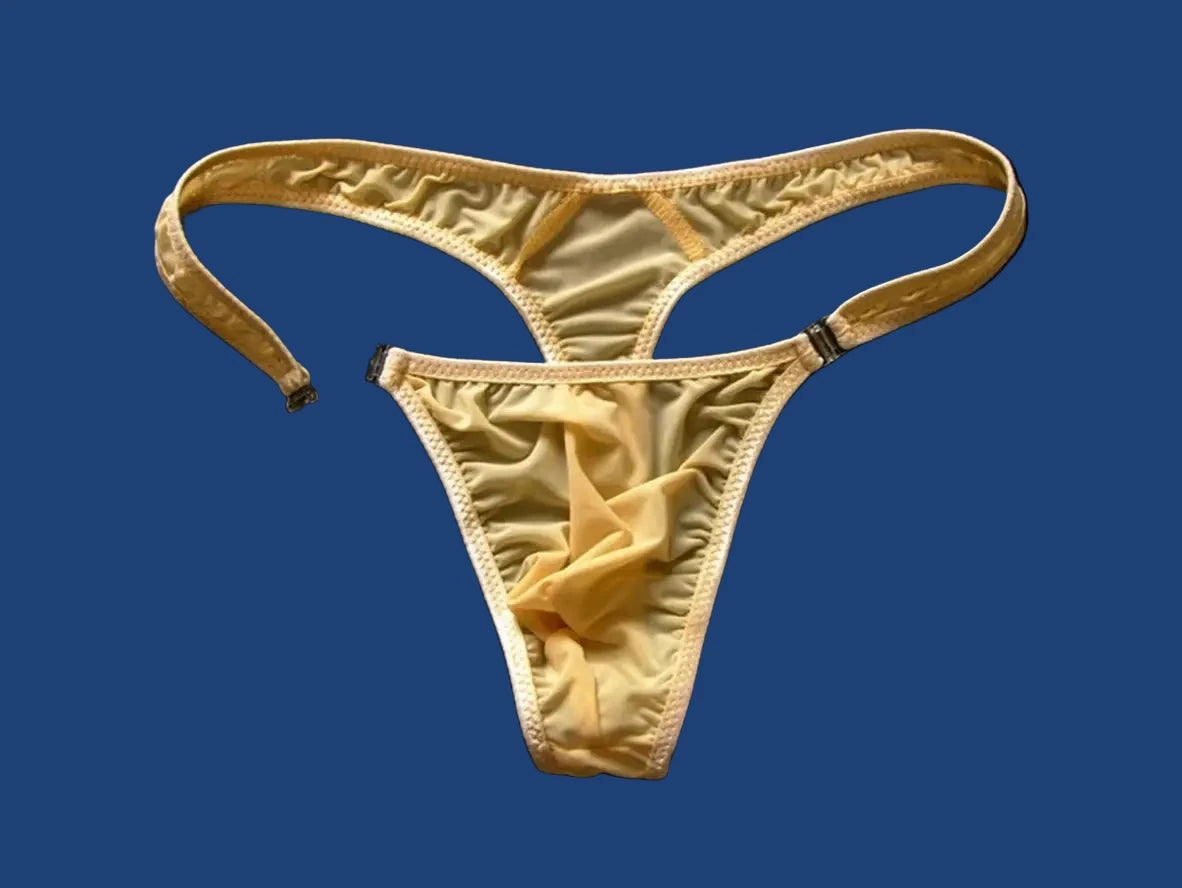 Ocean Heat – Microfiber Snap-On Gay Swim Thong