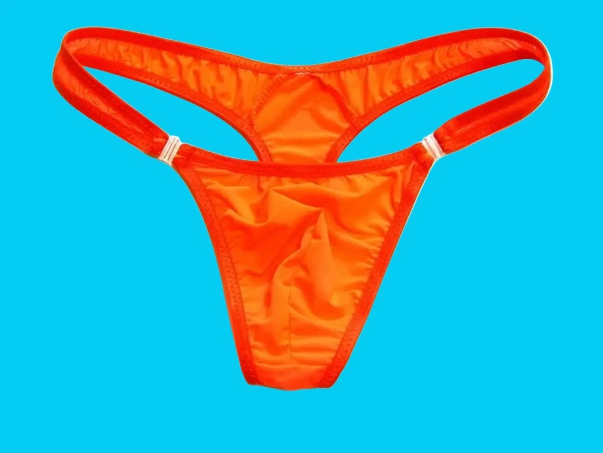 Ocean Heat – Microfiber Snap-On Gay Swim Thong